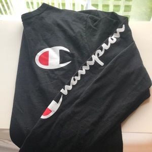 Champion Logo Longsleeve